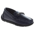 thumbnail image 1 of Josmo Toddler Boys Loafer Shoes, Navy, 10, 1 of 7