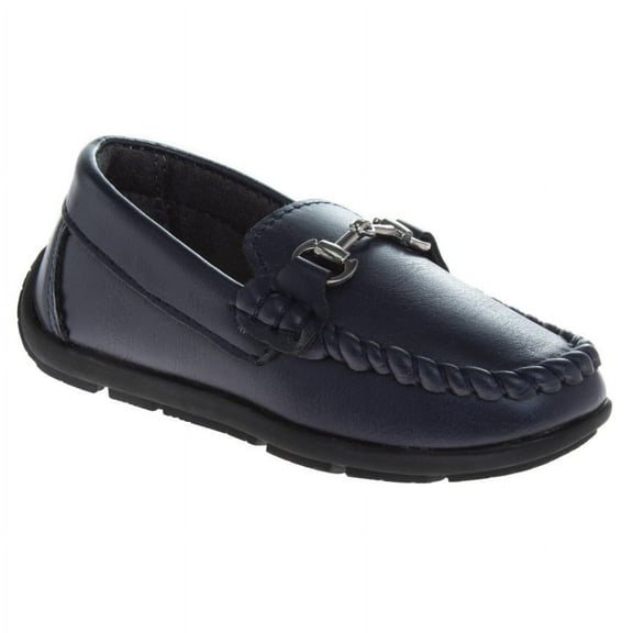 Josmo Toddler Boys Loafer Shoes, Navy, 7