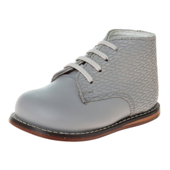 Josmo UnisexJosmo Baby Unisex Medium Width Woven Ostrich Walking Shoes (Toddler) - Grey, Size: 4.5