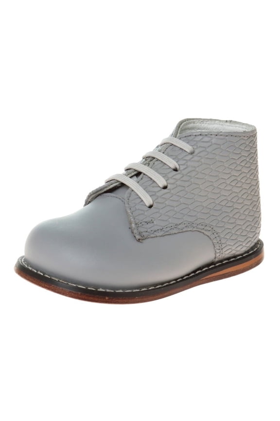 UnisexJosmo Baby Unisex Medium Width Woven Ostrich Walking Shoes (Toddler) - Grey, Size: 5