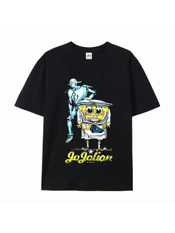 Josuke Jojolion Shirt Soft & Wet JoJo Anime Graphic Tee Streetwear Cotton