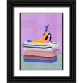 thumbnail image 1 of Jotadejai 12x14 Black Ornate Wood Framed with Double Matting Museum Art Print Titled - Raise your leg up to your head, 1 of 4