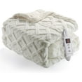 thumbnail image 1 of Jotoa Electric Blanket Dual Control - Thick Tufted Sherpa Heated Blanket with 10 Heating Levels and 10 Time Settings, ETL Certified Fast Heating Blanket, 1 of 9