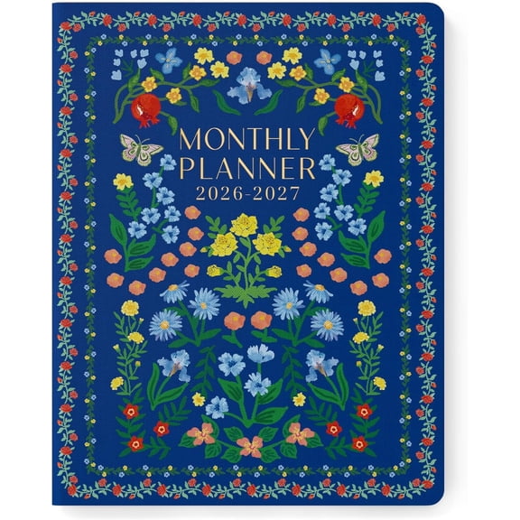Jotsome 2026-2027 Monthly Planner,18 Months Calendar Planner from July 2026 to Dec 2027,8.5"x11",Stitched Binding,Soft Cover,Daily Monthly Personal Planner for School Plan,Study and Schedule, Florals