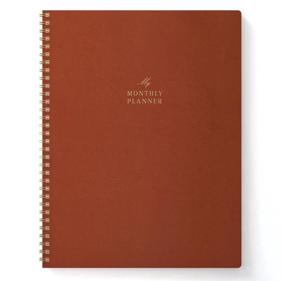 Jotsome 2026-2027 Monthly Planner Organizer, 8.5"x11", Spiral Bound PU Soft Cover for Daily Schedule