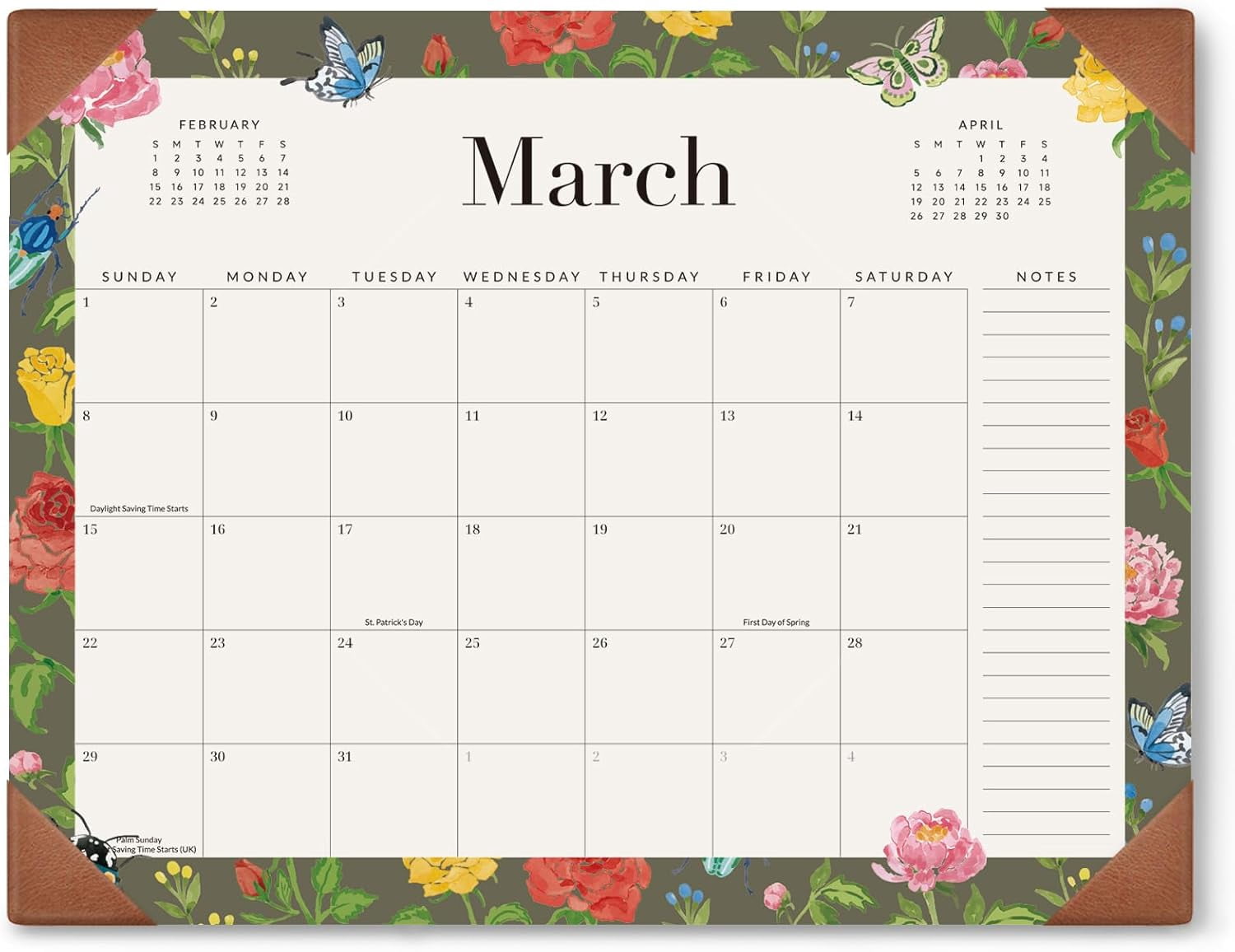 Jotsome  Large Desk Calendar 2026-2027 18-Month Planning Pad (Jan 2026-Jun 2027) 16.5"x21" Desktop Mat Blotter for Home Office & School Easy View & Write
