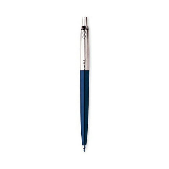 Jotter Ballpoint Pen, Retractable, Medium 1 Mm, Blue Ink, Royal Blue/chrome Barrel | Bundle of 2 Each