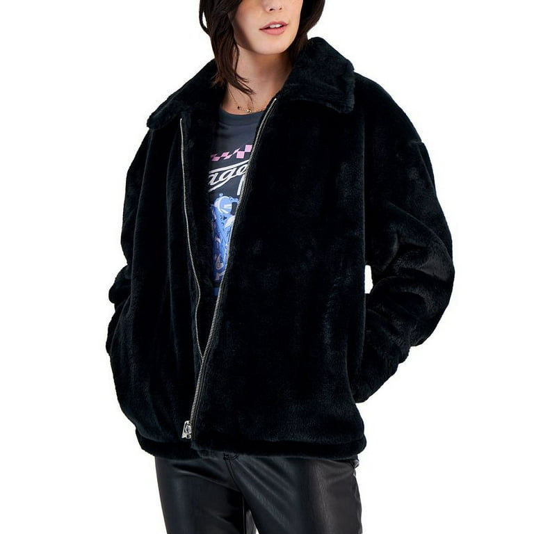 Juniors black coat best sale