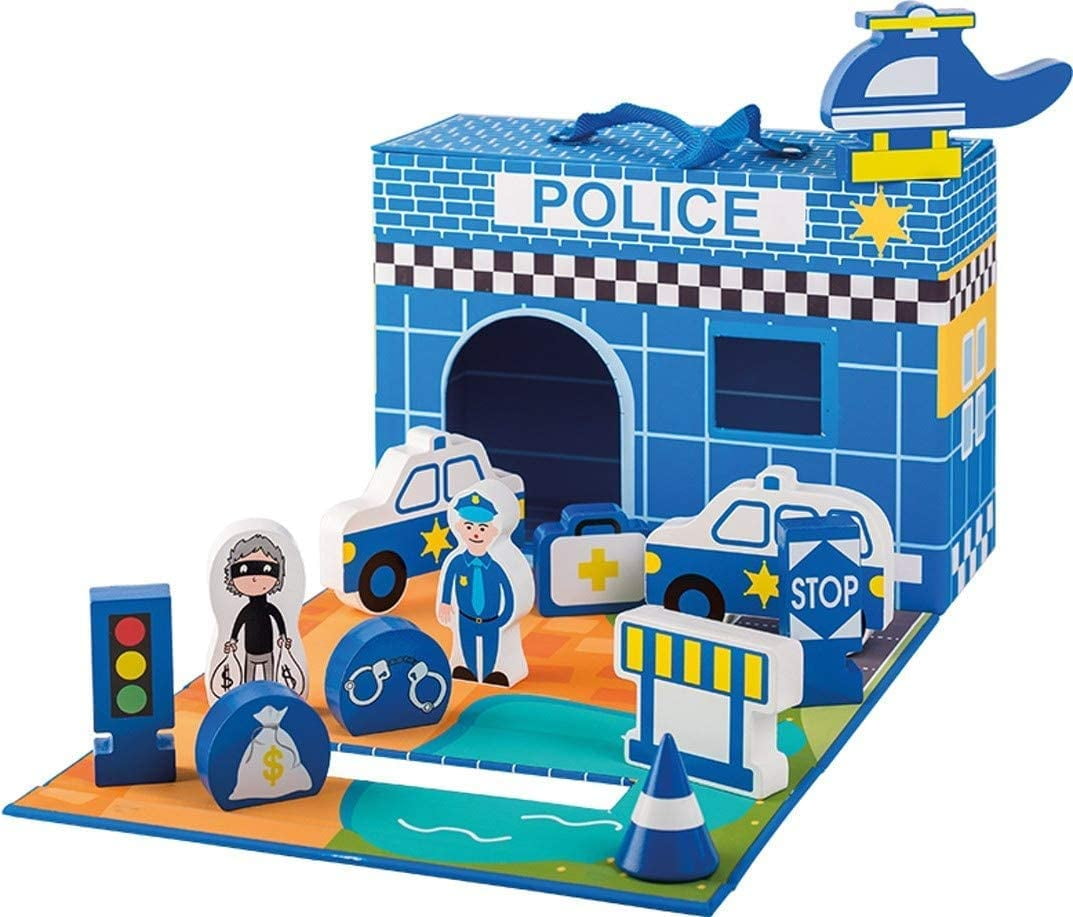 Jouéco Police Station, 80062, 13 Pieces