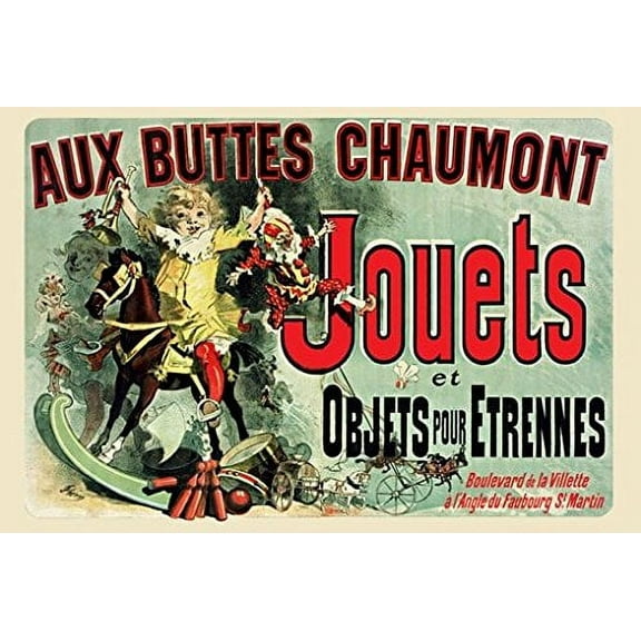 Jouets Poster Famous French Vintage Print In Friends TV Show New 24x36