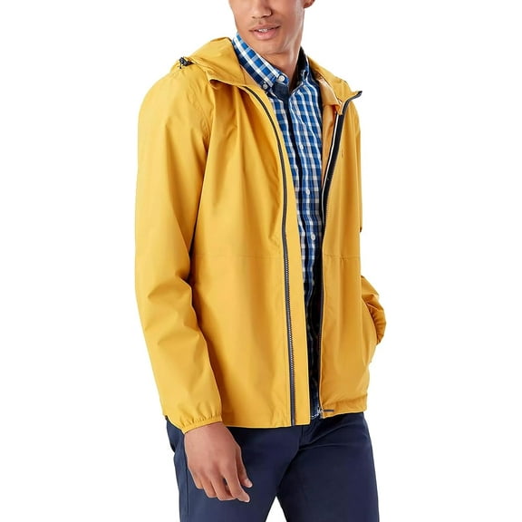 Joules Men's Arlow Waterproof Jacket (Yellow, S)