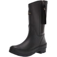 thumbnail image 1 of Joules Rosalind Women's Mid Height Wellington Boot With Zip In Black Size 6, 1 of 8
