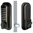 Jounjip Deadbolt Keyless Entry Door Lock 100 Mechanical Deadbolt