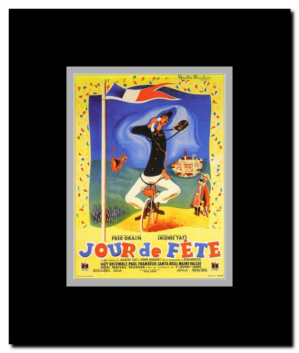 Jour de Fete Framed Movie Poster