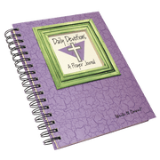 Journals Unlimited Daily Devotions - A Guided Prayer Journal Book with Purple Hardcover Spiral Design