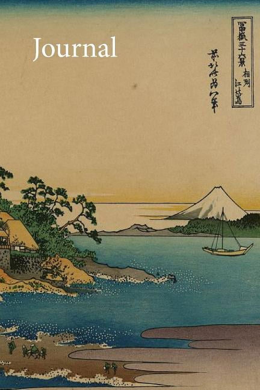 Journal Mt. Fuji, Enoshima Timeless Ukiyoe Notebook / Writing Journal