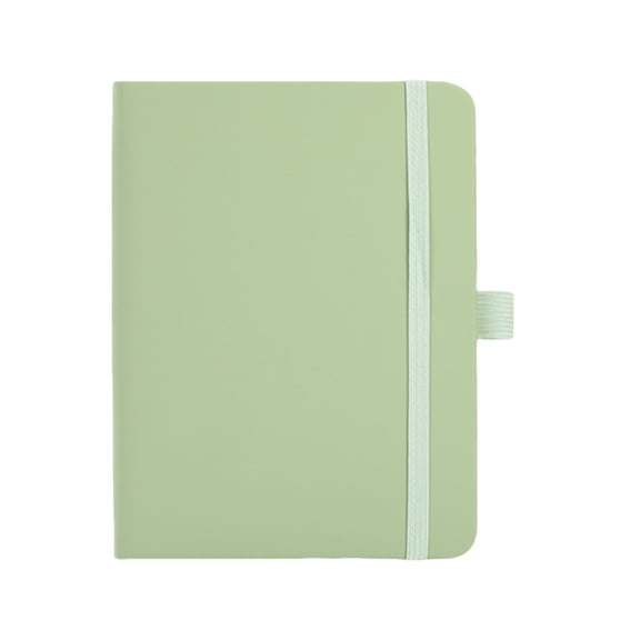 Journal Notebook ,Hardcover Business Classic Ruled Lined Journals with Pen Holder,Journal Notebook with Elastic Band for Work Office Journaling,5.7x4.33 inch,1 Pack, A6 Size(Green2)
