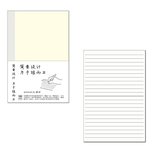 Journal Notebooks Lined Notepads Stationery Notebooks A 5 A 6 B6 Notepads Squared Writing Pad Reporters Notebooks
