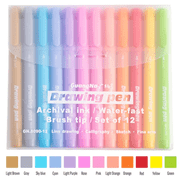 Journal Planner Pens Colored Pens, Brush Point Fineliner Drawing Art Markers for Bullet Journaling Scrapbooking Notebook Writing Note Taking Calendar Stationary