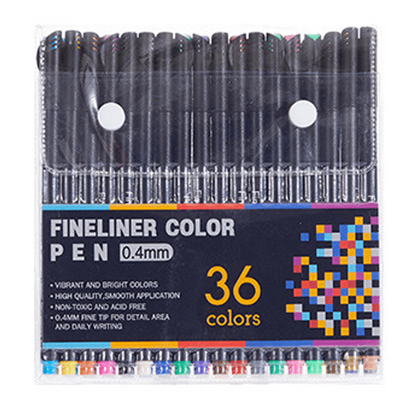 Journal Planner Pens Colored Pens Fine Point Markers Fine Tip Drawing Pens Porous Fineliner Pen