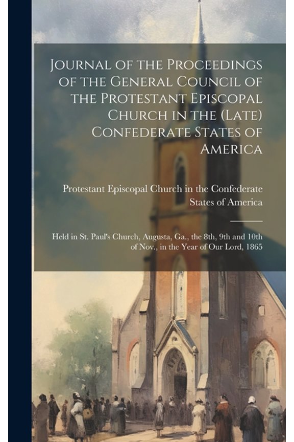 Journal of the Proceedings of the General Council of the Protestant Episcopal Church in the (late) Confederate States of America: Held in St. Paul's Church, Augusta, Ga., the 8th, 9th and 10th of Nov.