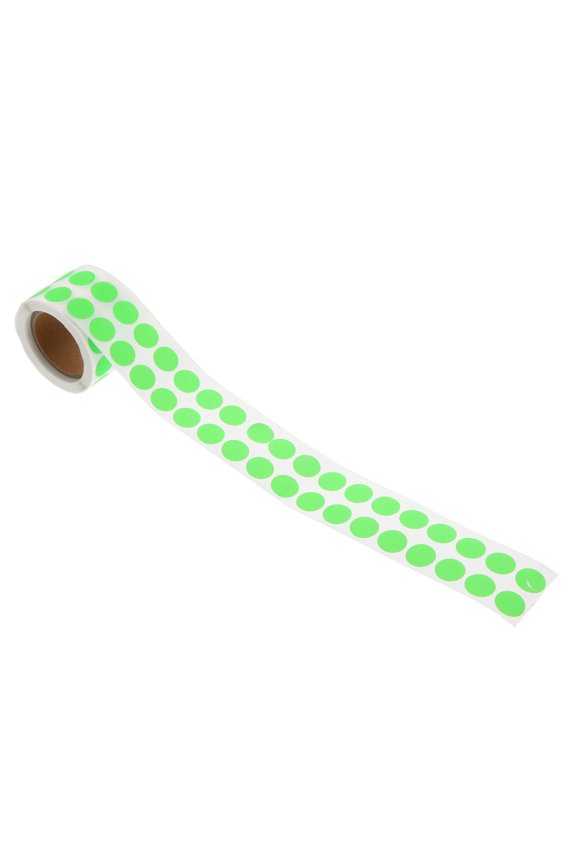 Small Dot Stickers Paper Fluorescent Roll