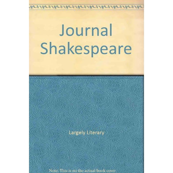 Pre-Owned Journal Shakespeare Hardcover