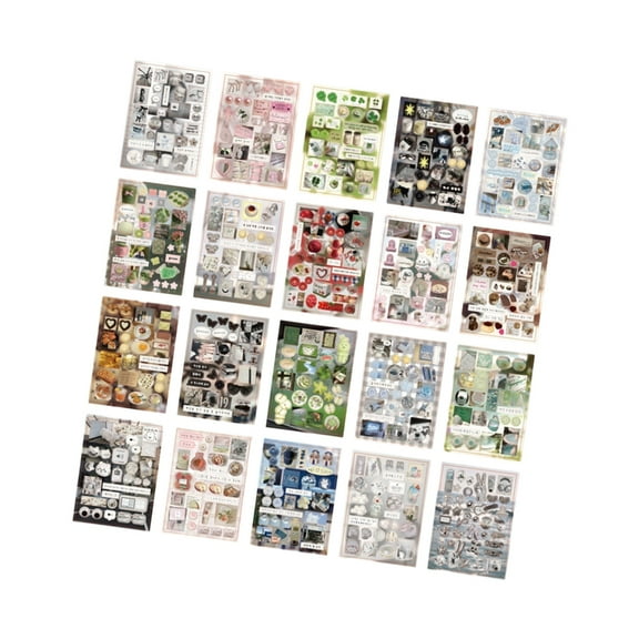 Journal Sticker Japanese Styles Sticker Scrapbook Sticker Die-Cut Sticker Book