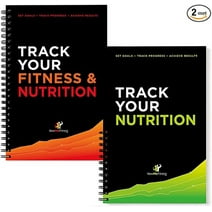 Journal for Women & Men, Food & Workout Journal, Planner Log Book to Track Weight Loss