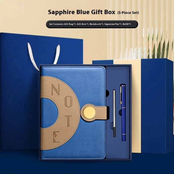 Journal for Women, Travel Diary, Gift for Friends Female, sapphire blue-A5-Suitable for students, offices, conferences, and university writing
