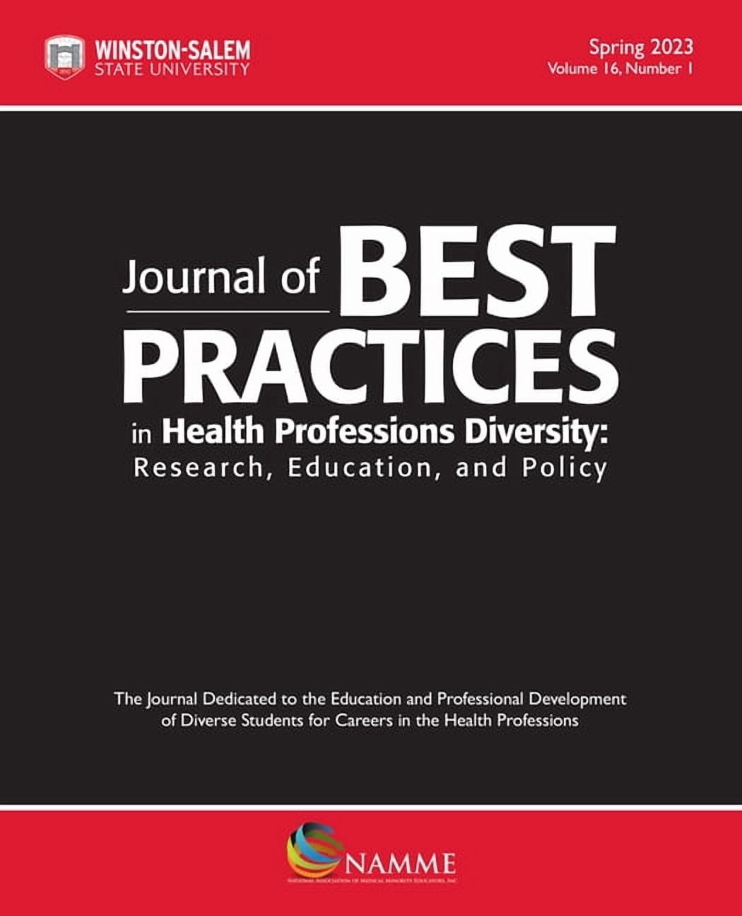 Journal of Best Practices in Health Professions Diversity, Spring 2023 ...