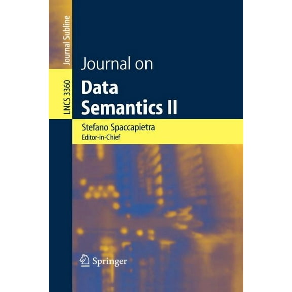 Journal on Data Semantics II, (Paperback)