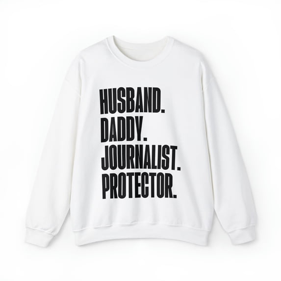Journalist Dad Fathers Day Birthday Ideas Sweatshirt, Gifts, Crewneck