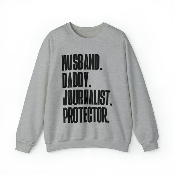 Journalist Dad Fathers Day Birthday Ideas Sweatshirt, Gifts, Crewneck