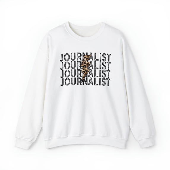 Journalist Journalism Grad Graduation Writer Sweatshirt, Gifts, Crewneck