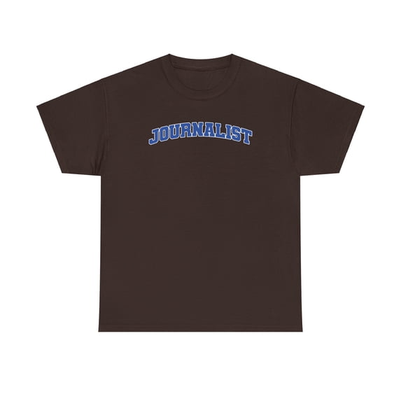 Journalist Journalism Shirt Gifts Tshirt Crew Neck Short Sleeve