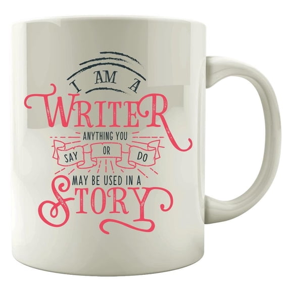 Journalist 11 oz Coffee Mug - I Am Anything You Say or Do White Ceramic Gift