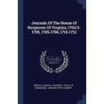 thumbnail image 1 of Journals Of The House Of Burgesses Of Virginia, 1702/3-1705, 1705-1706, 1710-1712 (Paperback), 1 of 1