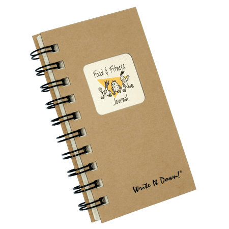 Food Fitness Journal - MINI Kraft Hard Cover NEW TITLE!