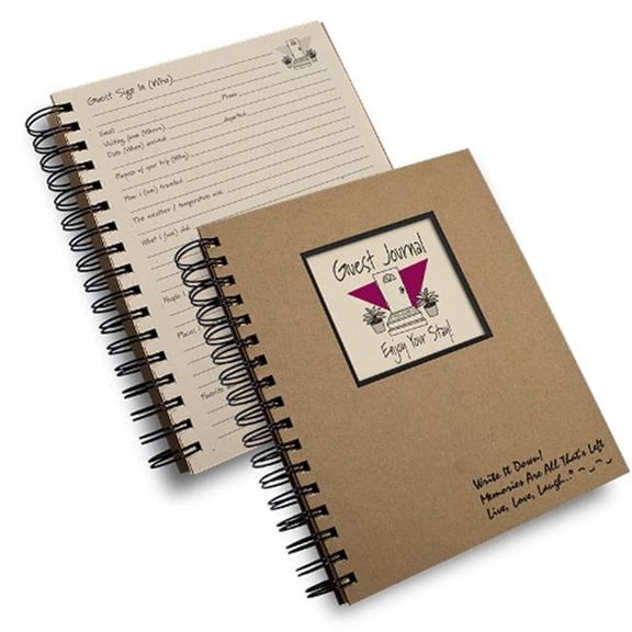 Journals Unlimited JU-13 Guest - The Visitors Journal Book