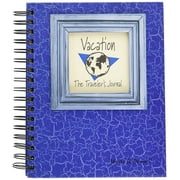 Journals Unlimited - The Travelers Vacation Journal - Blue Hardcover Spiral Design