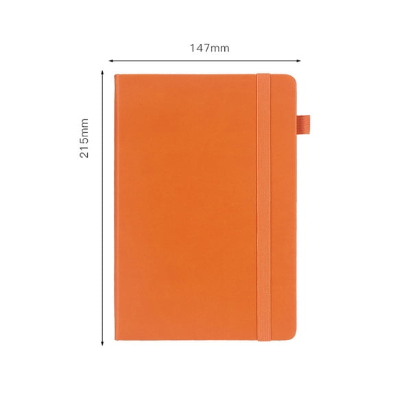 200 Page Notebook Study Office Color A5 Notebook Diary 100 Sheets 200 Pages Beige Daolin Paper
