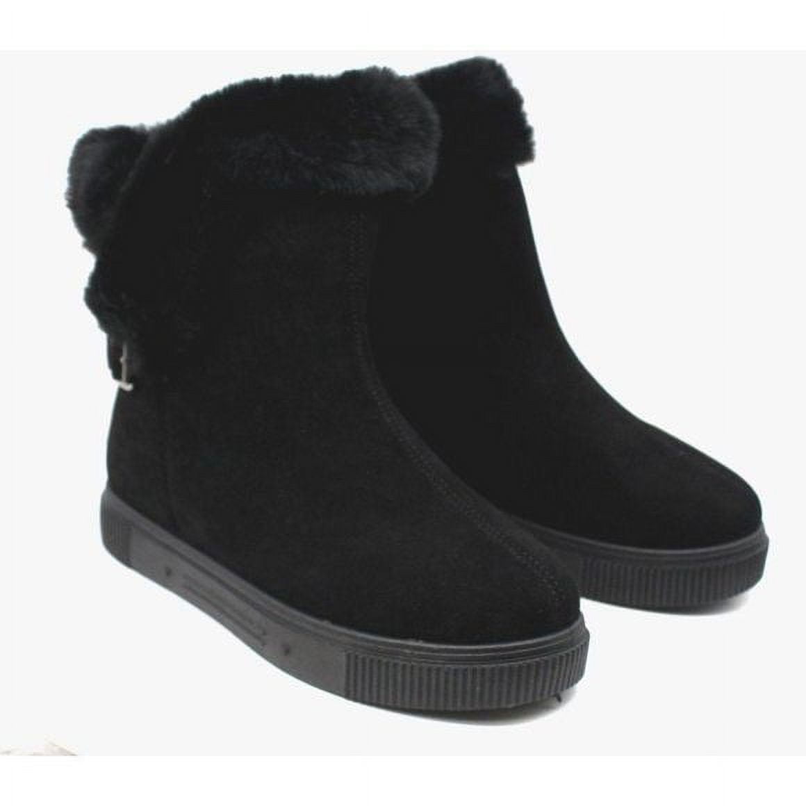 Journee Collection Comfort Foam Sibby Winter Boot (Black) Women's Shoes (Size 8 US)