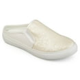 thumbnail image 1 of Journee Collection Flori Women's Sneaker Mules White, 1 of 6