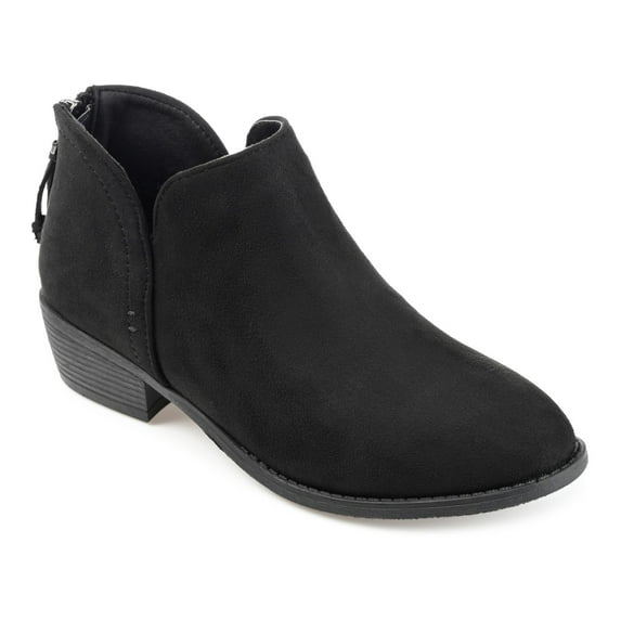 Journee Collection Livvy Women's Ankle Boots Color: Black Size: 10