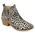 thumbnail image 1 of Journee Rebel Women's Ankle Boots Color: Leopard Size: 7, 1 of 4