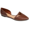thumbnail image 1 of Journee Collection Women's Braely Slip On Pointed Toe Ballet Flats, 1 of 7