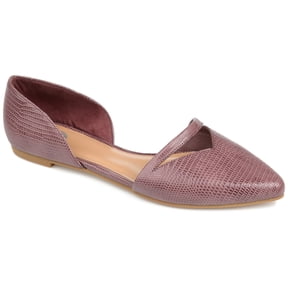 Journee Collection Women's Braely Slip On Pointed Toe Ballet Flats