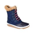 thumbnail image 1 of Journee Collection Womens Powder Ankle Lace Up Rain Boots, 1 of 3