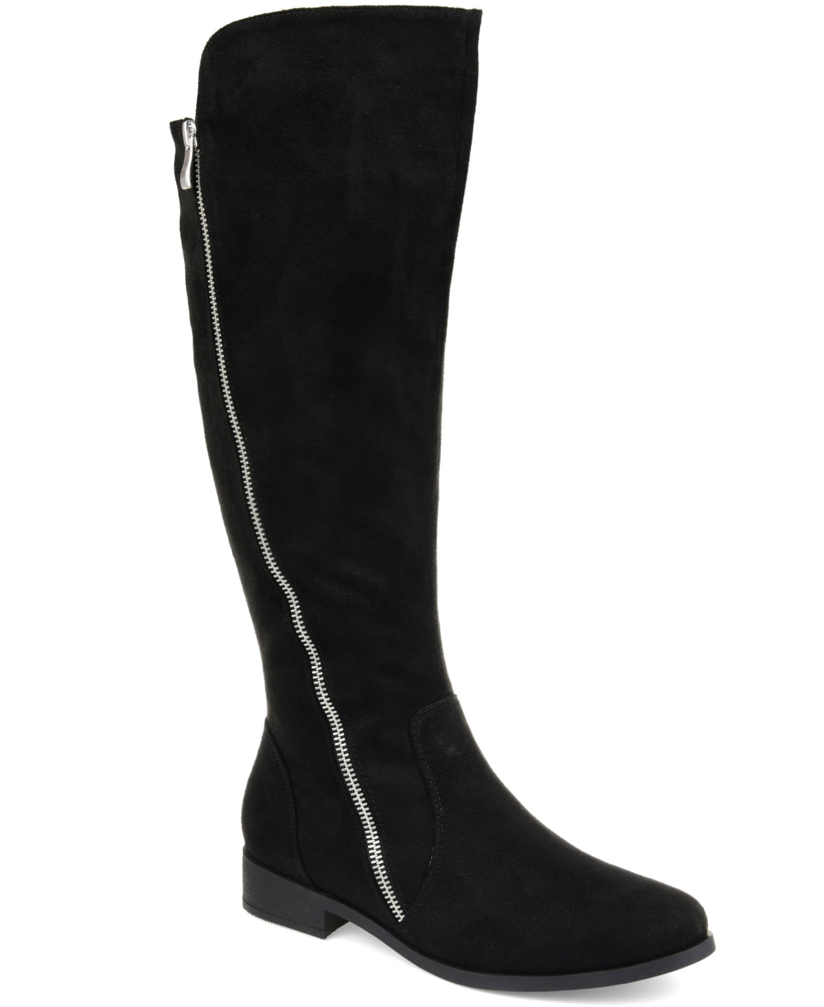 Journee Collection Women's Kerin Wide Calf Knee High Boot Black Size 7.5M -  Walmart.com